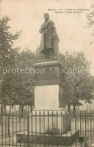 Vitry le Francois Statue a Royer Collard Vitry le Francois