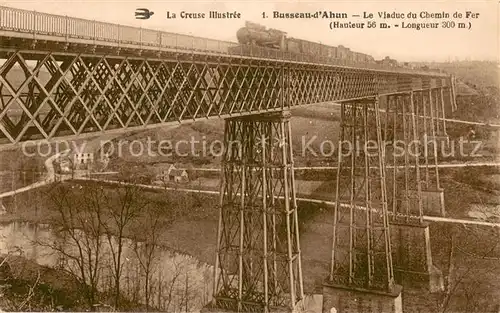 Busseau_d_Ahun Le Viaduc du Chemin de Fer Busseau_d_Ahun