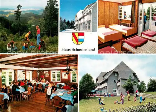 AK / Ansichtskarte Oberried_Breisgau Haus Schauinsland Jugendfreizeitheim Schullandheim Jugendbildungsstaette Oberried Breisgau