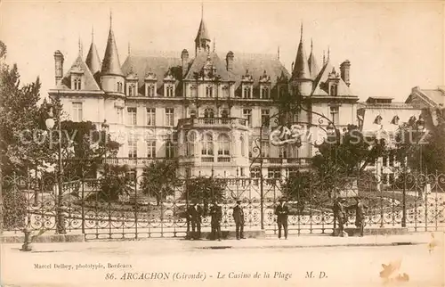 AK / Ansichtskarte Arcachon_33 Le Casino de la Plage 