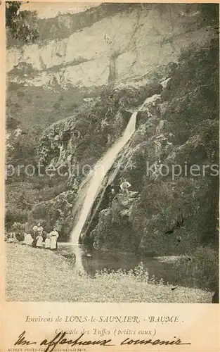 AK / Ansichtskarte Lons le Saunier_Jura Cascade des Tuffes petites caux Lons le Saunier_Jura