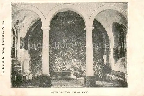 AK / Ansichtskarte Vichy_Allier Grotte des Celestins Vichy Allier