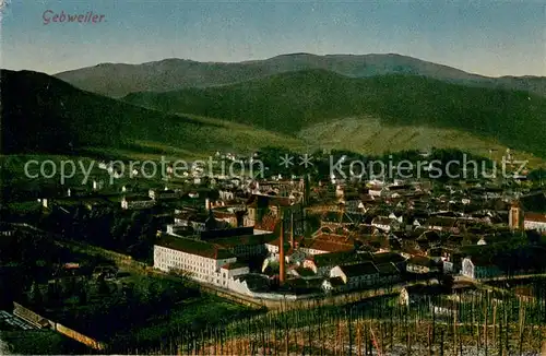 AK / Ansichtskarte Gebweiler_Elsass Panorama Gebweiler_Elsass