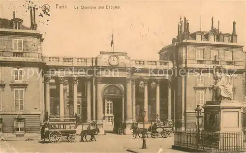 AK / Ansichtskarte Paris La Chambre des Deputes Paris