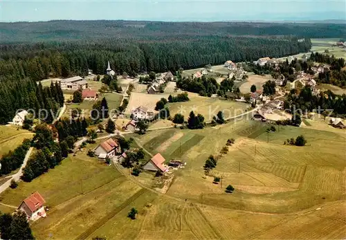 AK / Ansichtskarte Oberbrand_Titisee Neustadt Fliegeraufnahme 