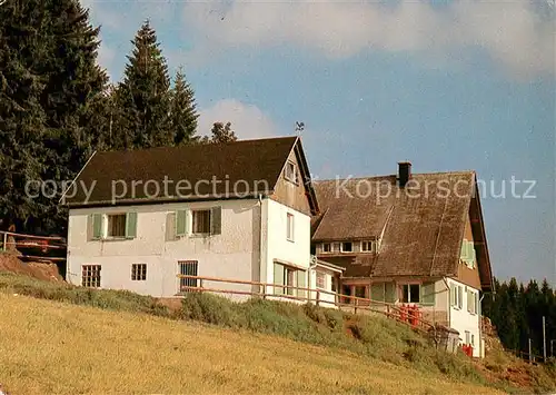 AK / Ansichtskarte Titisee Neustadt Wanderheim Berghaeusle Titisee Neustadt