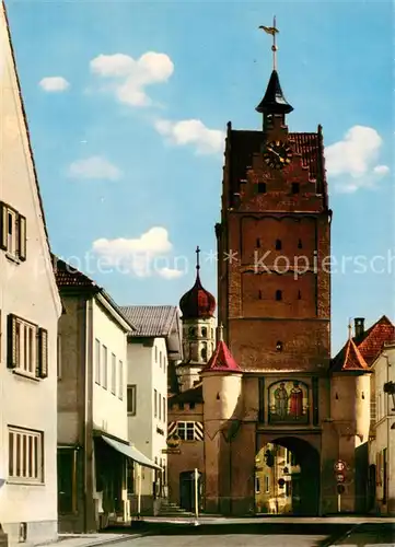 AK / Ansichtskarte Weissenhorn Unteres Tor Weissenhorn