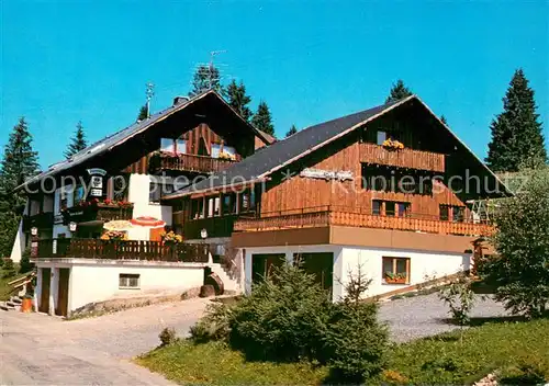 AK / Ansichtskarte Hinterhaeuser_Schluchsee Vesperstube Cafe Pension Alpenblick Hinterhaeuser Schluchsee