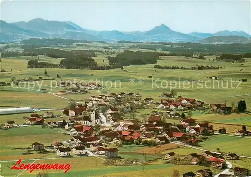 AK / Ansichtskarte Lengenwang Fliegeraufnahme Lengenwang