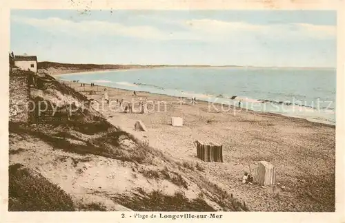 AK / Ansichtskarte Longeville sur Mer La Plage Longeville sur Mer