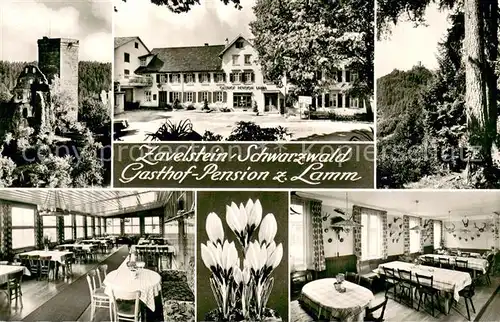 AK / Ansichtskarte Zavelstein Gasthaus Pension zum Lamm Zavelstein