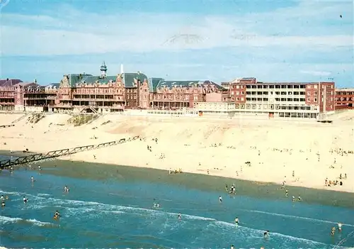 AK / Ansichtskarte Berck Plage Fliegeraufnahme Plage Institut Calot Berck Plage