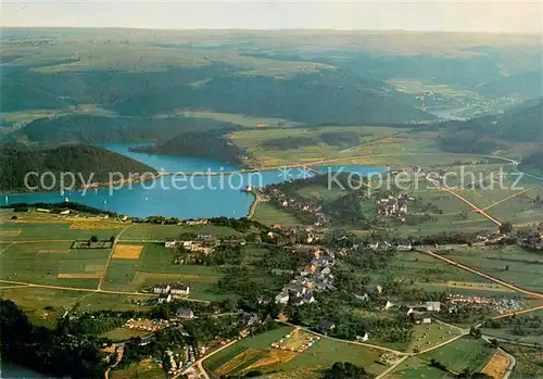 AK / Ansichtskarte Rurberg Fliegeraufnahme an der Rurtalsperre Rurberg