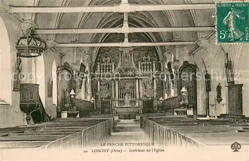 AK / Ansichtskarte Longny au Perche Interieur de l Eglise Longny au Perche