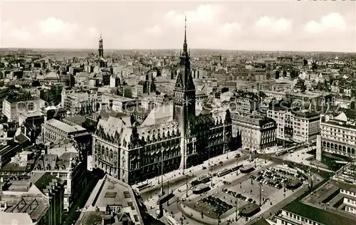 AK / Ansichtskarte Hamburg Rathausmarkt Rathaus Hamburg