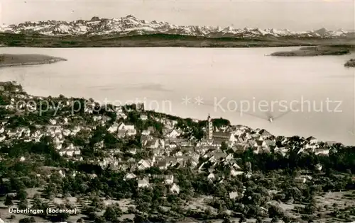 AK / Ansichtskarte ueberlingen_Bodensee Fliegeraufnahme ueberlingen Bodensee