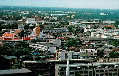 AK / Ansichtskarte Bangkok View of Wat In temple taken from Air plane Bangkok