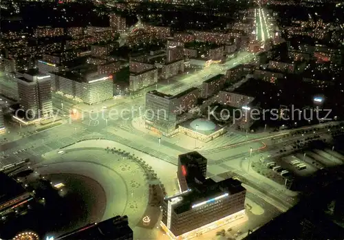 AK / Ansichtskarte Berlin Blick vom Fernsehturm Berlin