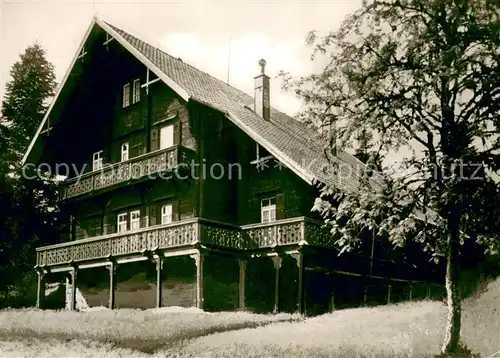 AK / Ansichtskarte Gernsbach Gaestehaus des Kurhauses Kaltenbronn Gernsbach