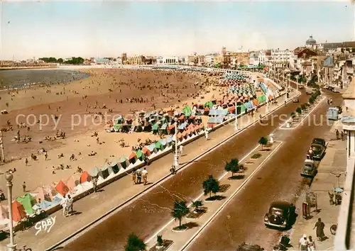 AK / Ansichtskarte Les_Sables d_Olonne La plage et le remblai Les_Sables d_Olonne