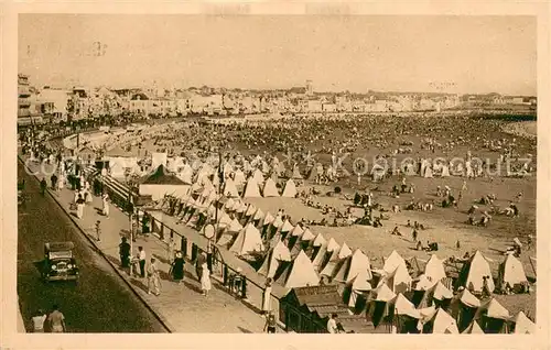 AK / Ansichtskarte Les_Sables d_Olonne Vue generale de la plage Les_Sables d_Olonne