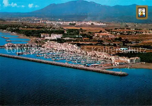 AK / Ansichtskarte Marbella_Andalucia Puerto Banus Vista aerea Marbella_Andalucia