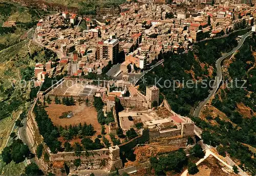 AK / Ansichtskarte Enna Castello di Lombardia dall aereo Enna