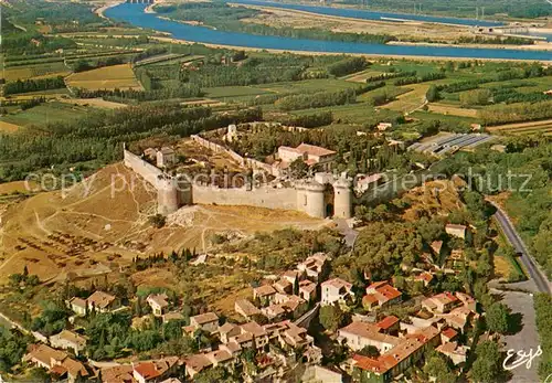 AK / Ansichtskarte Villeneuve les Avignon Le Fort Saint Andre eleve sur le Mont Andaon Vue aerienne Villeneuve les Avignon