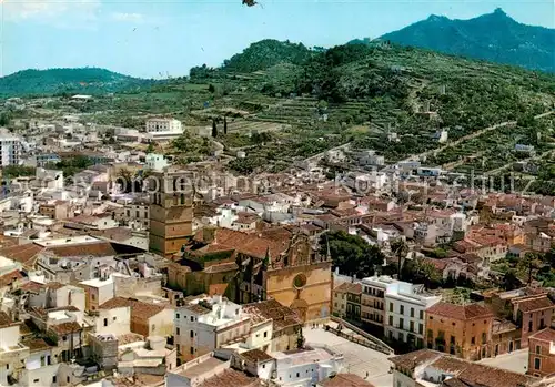 AK / Ansichtskarte Felanitx_Mallorca_Islas_Baleares Vista aerea Al fondo el Puig de San Salvador Felanitx_Mallorca