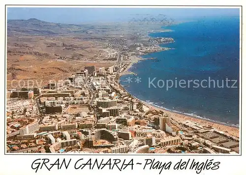 AK / Ansichtskarte Playa_del_Ingles Fliegeraufnahme Playa_del_Ingles