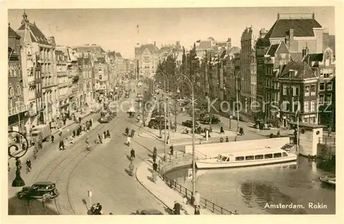 AK / Ansichtskarte Amsterdam_Niederlande Rokin Amsterdam_Niederlande