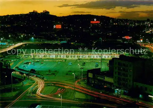 AK / Ansichtskarte Belo_Horizonte Vista noturna da Estacao Rodoviaria Belo Horizonte