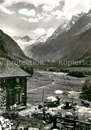 AK / Ansichtskarte Ginzling Alpengasthaus Steinbock Floitengrund Ginzling