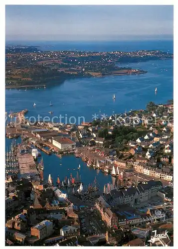 AK / Ansichtskarte Paimpol Le port et la baie vue aerienne Paimpol