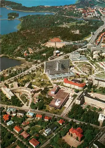 AK / Ansichtskarte Helsinki Meilahti Krankenhaus Zentrum Fliegeraufnahme Helsinki