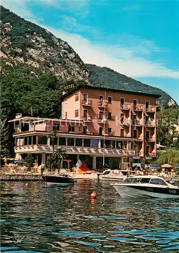 AK / Ansichtskarte Feriolo_Lago_Maggiore Hotel Carillon Petit Hotel Serenella Feriolo_Lago_Maggiore