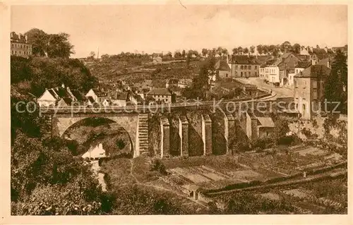 AK / Ansichtskarte Semur en Auxois Le Pont Joly et la Rue de Paris Semur en Auxois