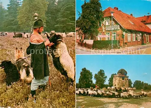 AK / Ansichtskarte Hermannsburg Gebers Gasthof Schaefer Hermannsburg