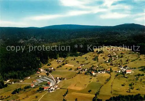 AK / Ansichtskarte Waldhaeuser_Neuschoenau Fliegeraufnahme Hotel Berggasthof Lusen Waldhaeuser Neuschoenau