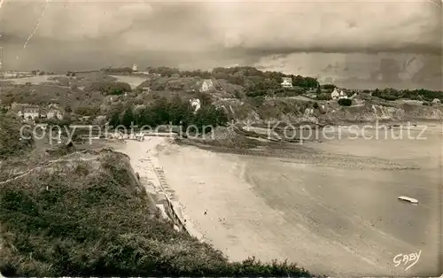 AK / Ansichtskarte Etables sur Mer_Cotes d_Armor Plage du Moulin Etables sur Mer_Cotes d