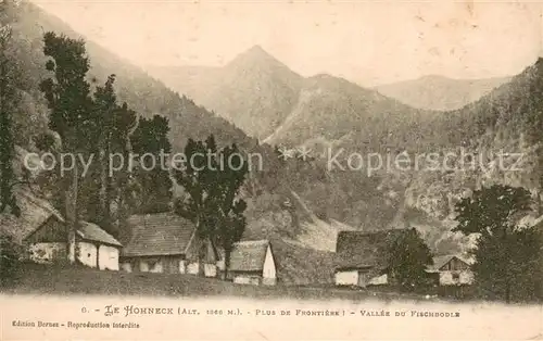 AK / Ansichtskarte La_Bresse Le Hohneck Vallee du Fischbodle La_Bresse