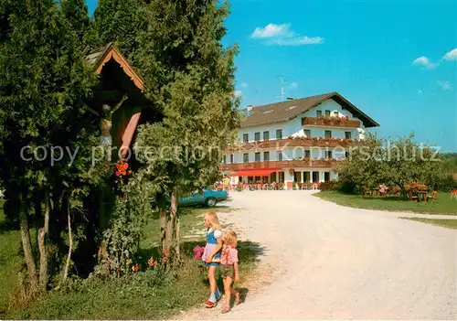 AK / Ansichtskarte Kronberg_Hoeslwang Gutspension Reiterhof Restaurant Gut Kronberg Kronberg Hoeslwang