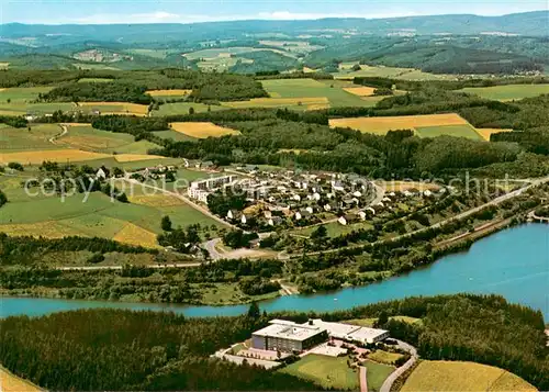 AK / Ansichtskarte Stade_Biggesee Jugendherberge am Biggesee Blick auf Eichhagen Fliegeraufnahme Stade Biggesee