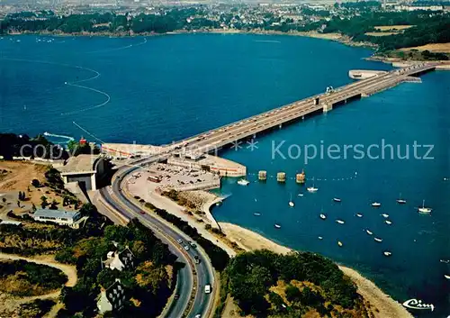 AK / Ansichtskarte Saint Malo_35 Saint Servan Dinard Le barrage de la Rance Vue aerienne 