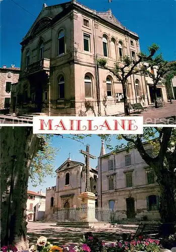 AK / Ansichtskarte Maillane Mairie Place de l Eglise Maillane