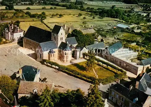 AK / Ansichtskarte Brulon Vue aerienne Place Gauthier Chevreuil Eglise Brulon