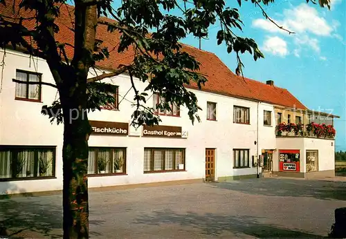 AK / Ansichtskarte Braeuningshof Gasthof Fischkueche Eger Braeuningshof