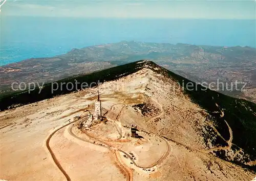 AK / Ansichtskarte Mont_Ventoux Sommet du Mont Ventoux vue aerienne du Geant de Provence Mont Ventoux