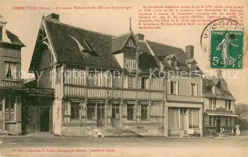 AK / Ansichtskarte Vimoutiers Arienne Hotellerie des Moines de Jumieges Vimoutiers