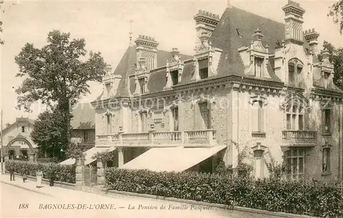 AK / Ansichtskarte Bagnoles de l_Orne Pension de Famille Pasquier Bagnoles de l_Orne